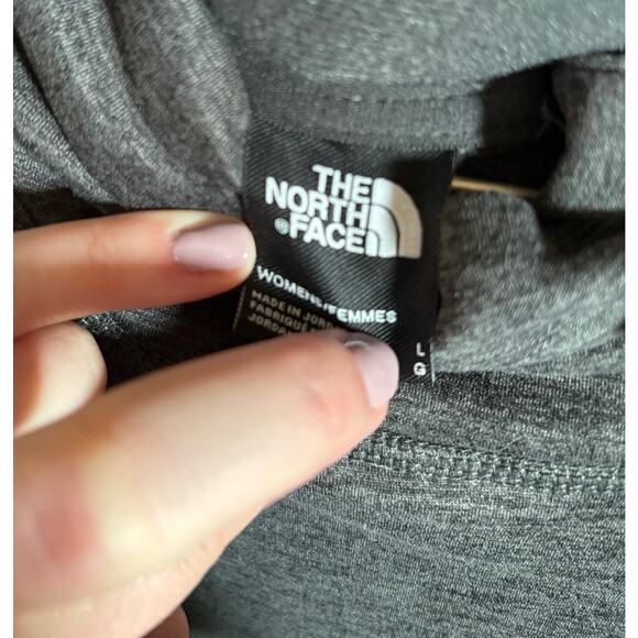 The North Face Women's Canyonlands 1/4 Zip Pullover, Grey Heather, Sz L - Picture 4 of 4